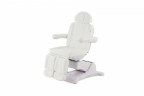 Педикюрное кресло электрическое MED-MOS ММКП-3 (КО-193Д) белый с ножной педалью